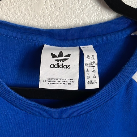 Mens Adidas Short Sleeve Tee Shirt - Picture 5 of 5